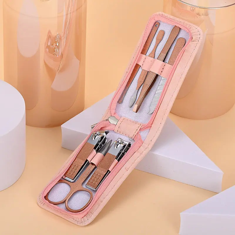 7pcs Modern Style Nail Clipper Manicure Tool Set