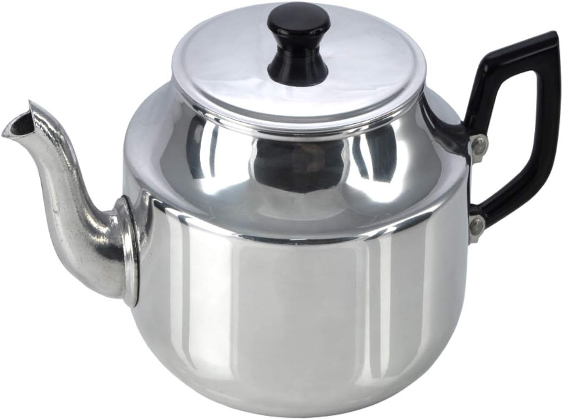 9 Cup Polished Tea Pot 5015826000900