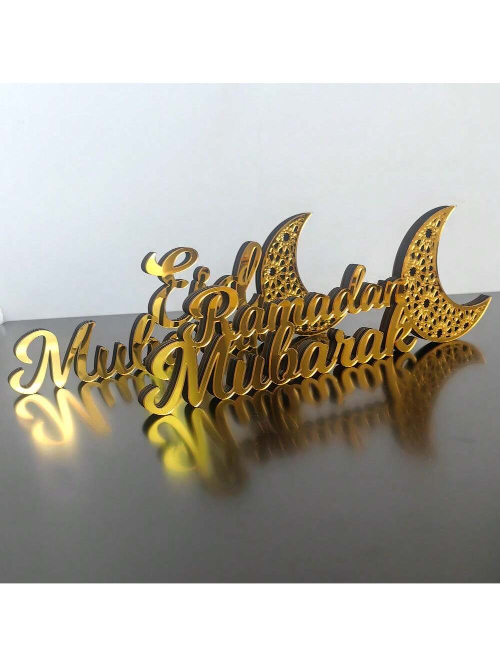 Islamic Tabletop Decors Ramadan Mubarak Sign (Code 11)