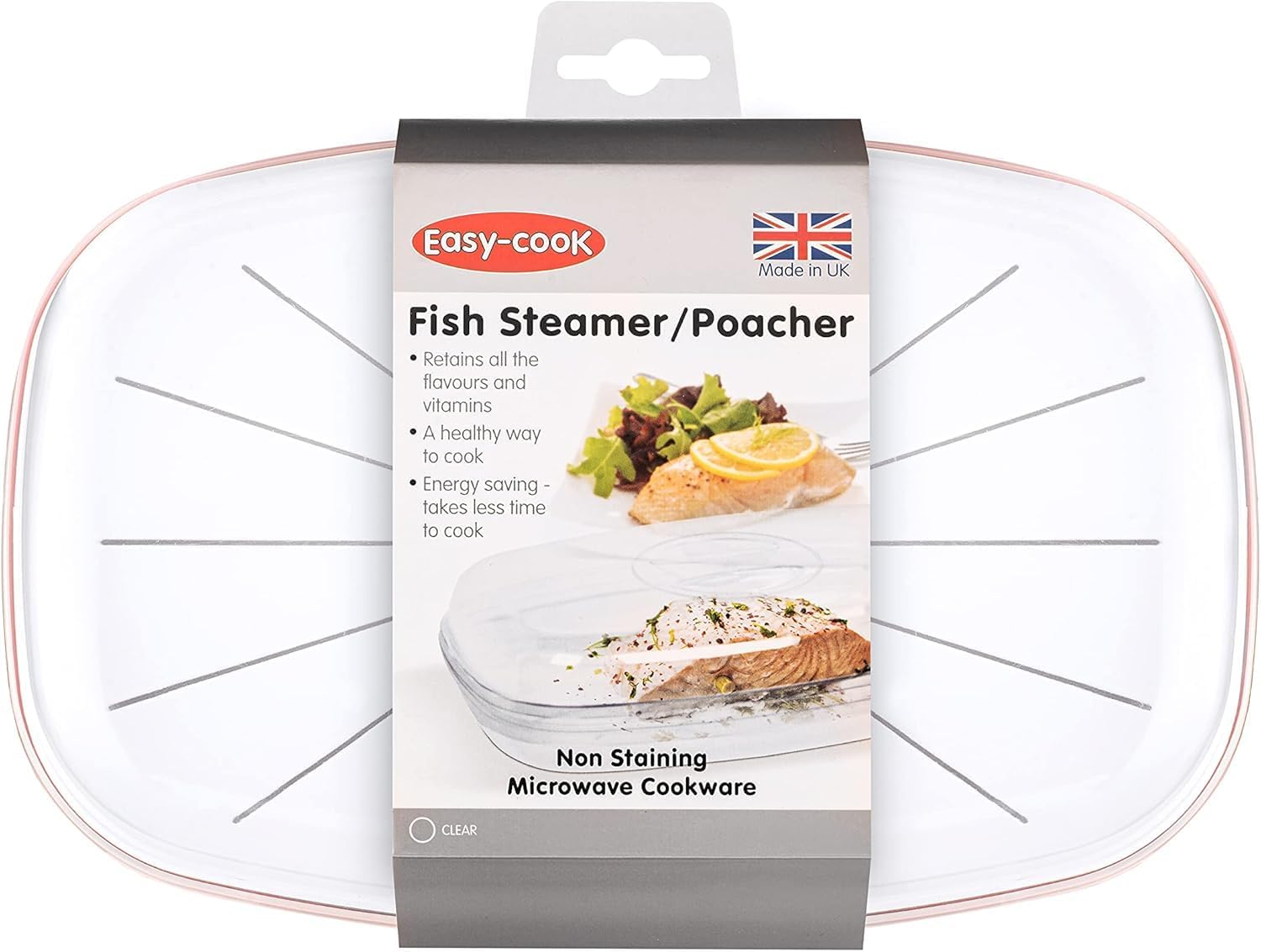 Microwave Fish Poacher & Steamer (Easy-Cook) 5060064076262