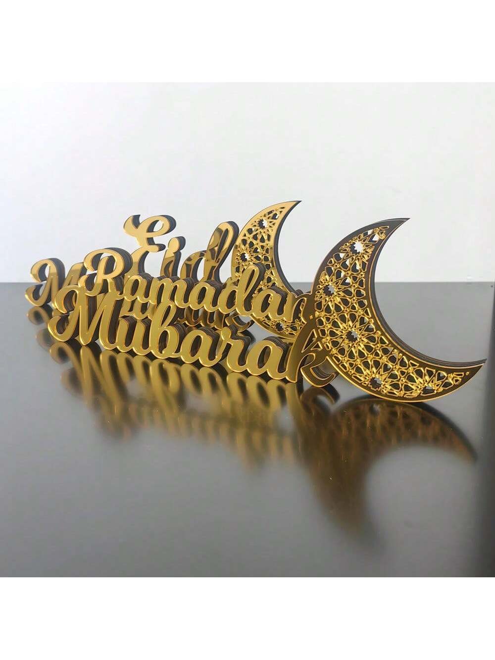 Islamic Tabletop Decors Ramadan Mubarak Sign (Code 11)