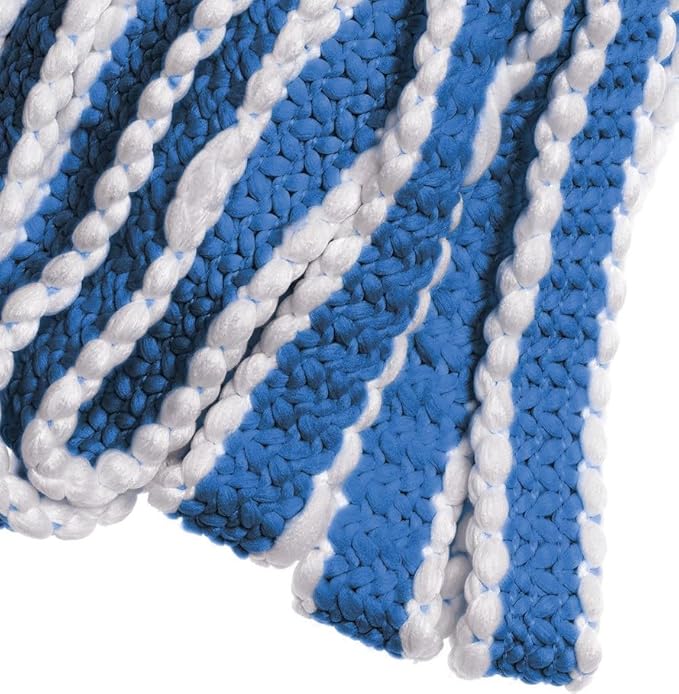 ADDIS Microfibre Mega Mop Super Absorbent Anti Bacterial, Blue Metallic