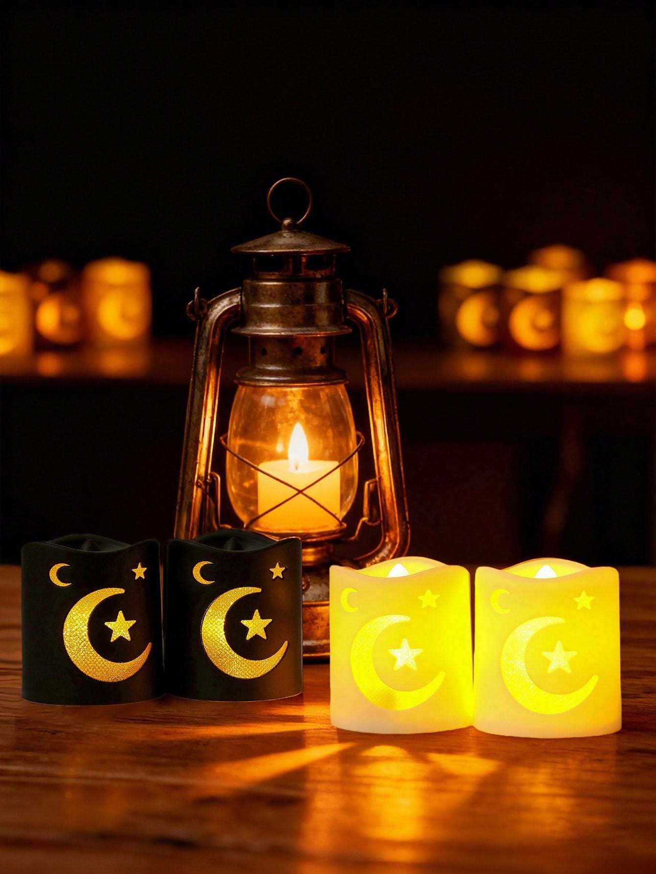4 Pieces LED Electronic Candle Lights With Battery (Code 4)
