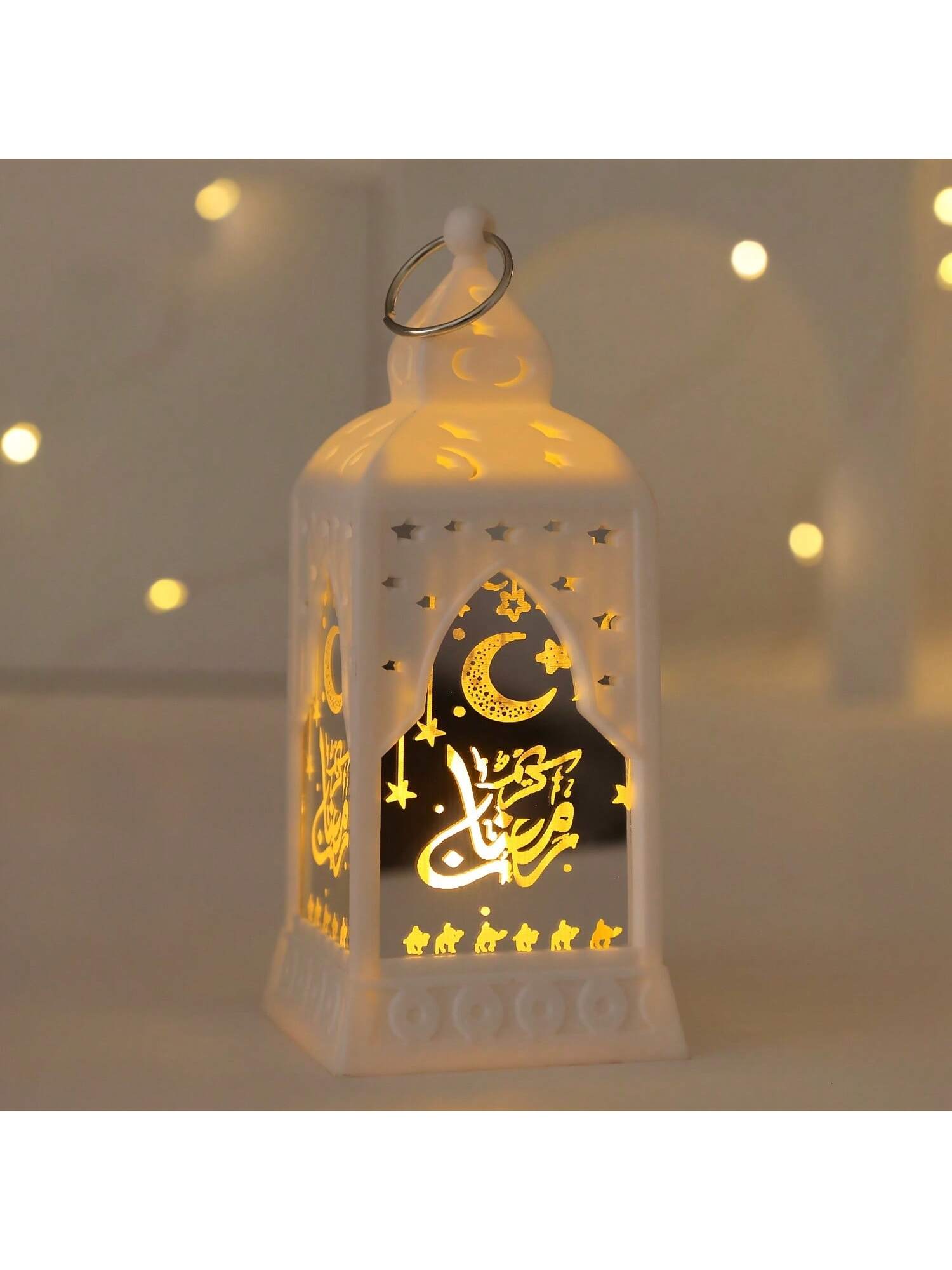 4PCS Ramadan Moon & Star LED Candle Lamp (Code:39)