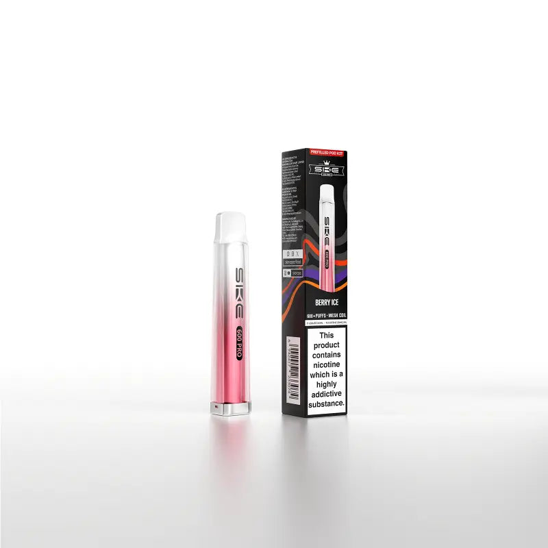 TWO SKE Crystal Bar 600 Pro Prefilled Pod Kit
