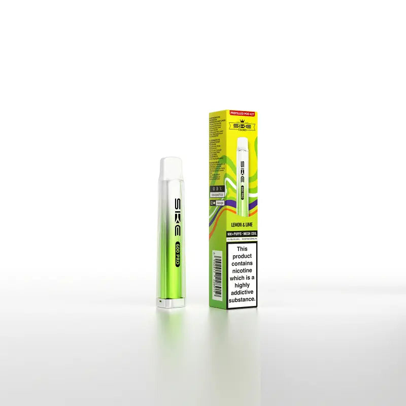 TWO SKE Crystal Bar 600 Pro Prefilled Pod Kit