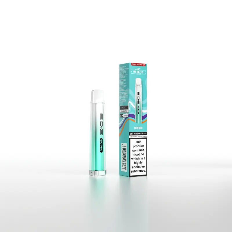 TWO SKE Crystal Bar 600 Pro Prefilled Pod Kit