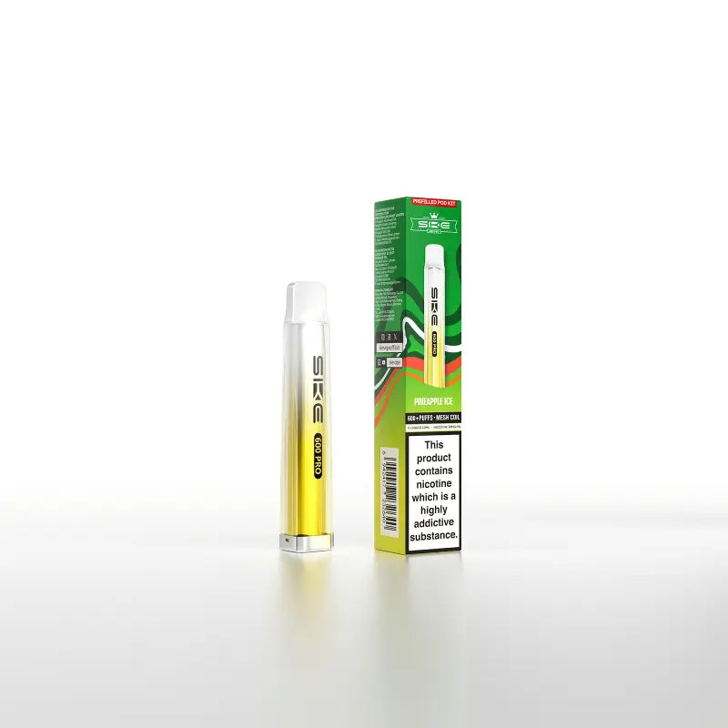 TWO SKE Crystal Bar 600 Pro Prefilled Pod Kit