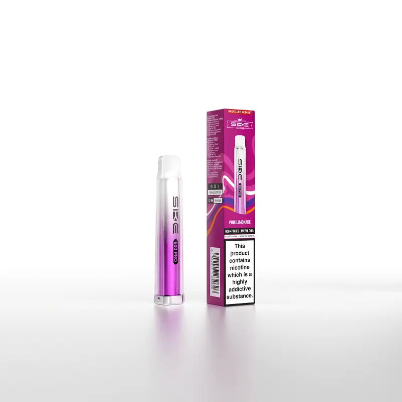 TWO SKE Crystal Bar 600 Pro Prefilled Pod Kit