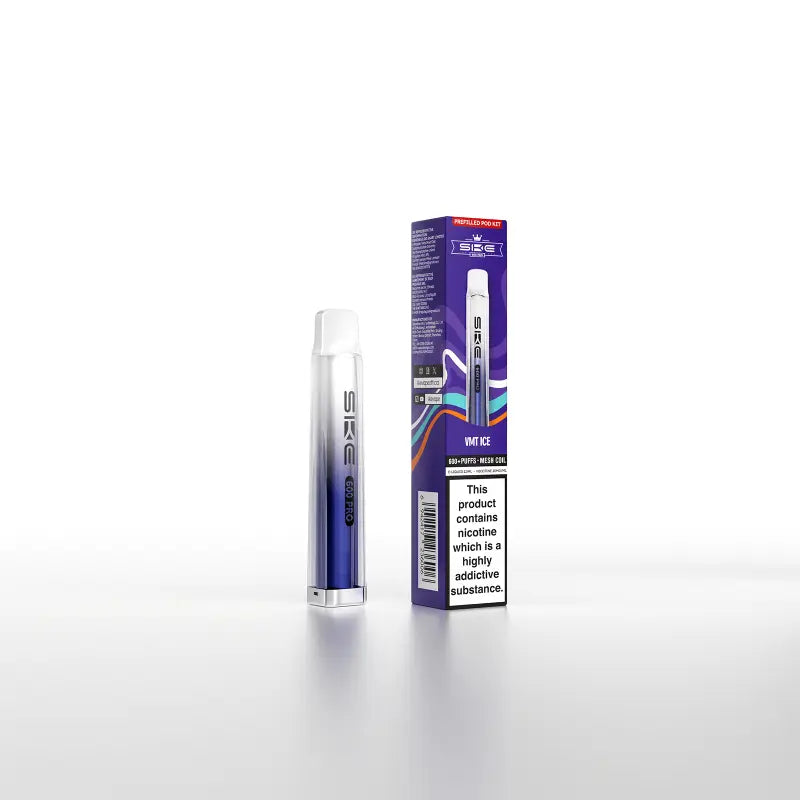 TWO SKE Crystal Bar 600 Pro Prefilled Pod Kit