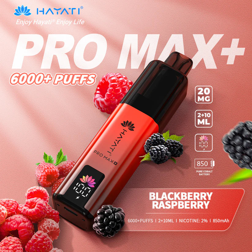 TWO Hayati PRO MaxPlus 6000 Prefilled Pod Kit