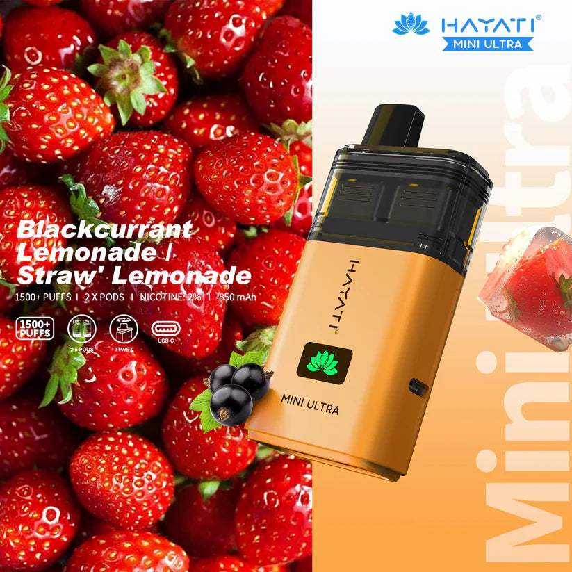 TWO Hayati Mini Ultra 1500 Prefilled Pod Kit