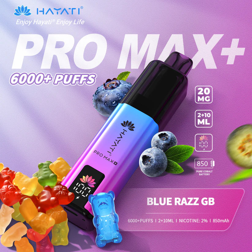 TWO Hayati PRO MaxPlus 6000 Prefilled Pod Kit