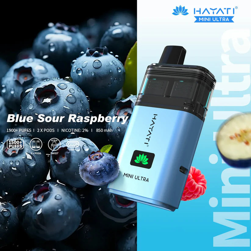 TWO Hayati Mini Ultra 1500 Prefilled Pod Kit