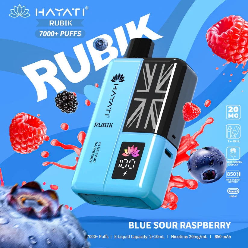 Buy 2 HAYATI RUBIK 7000 Puffs Prefilled Pod Kit