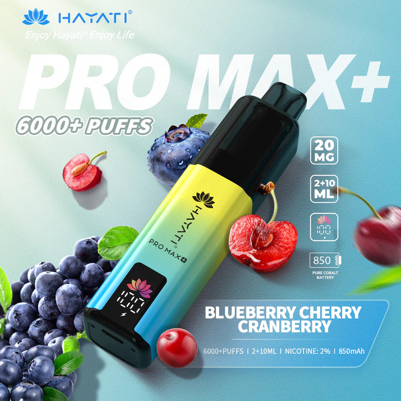 TWO Hayati PRO MaxPlus 6000 Prefilled Pod Kit