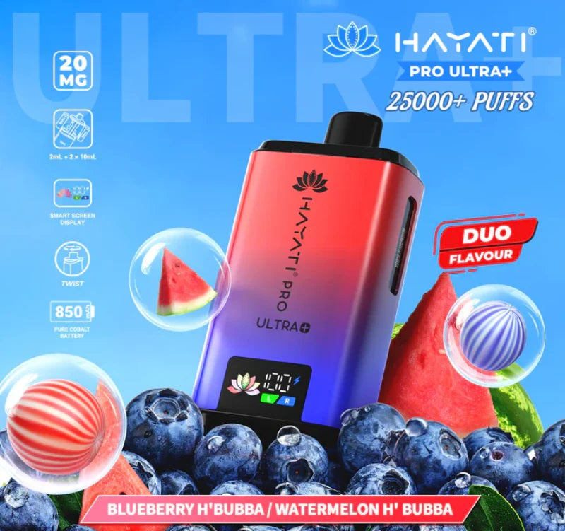 Buy 2 Hayati Pro Ultra Plus 25000 Prefilled Pod Kit