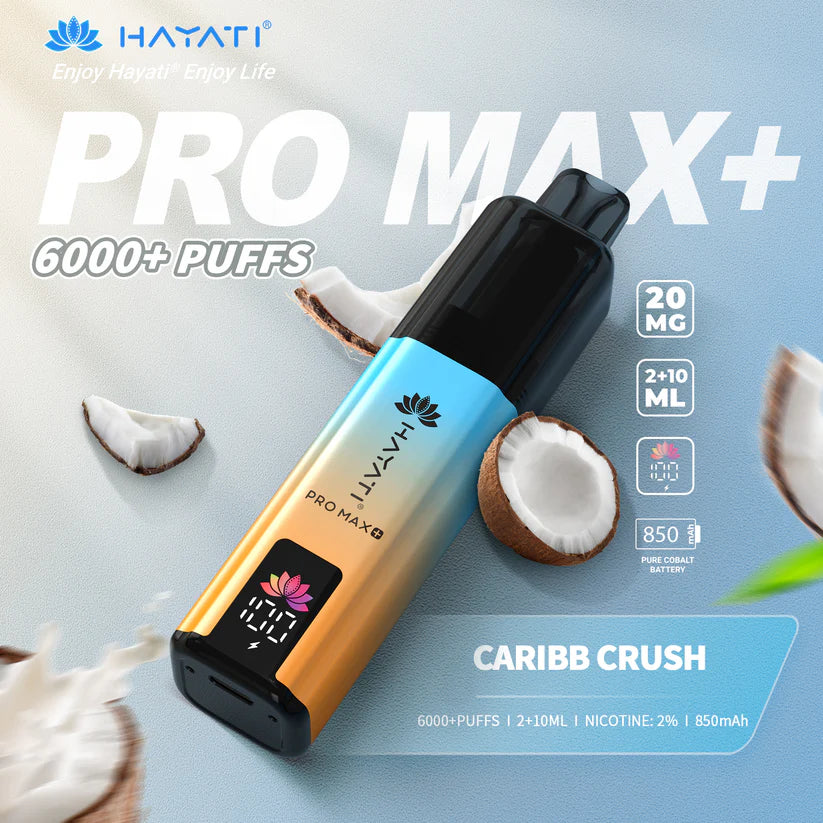 TWO Hayati PRO MaxPlus 6000 Prefilled Pod Kit