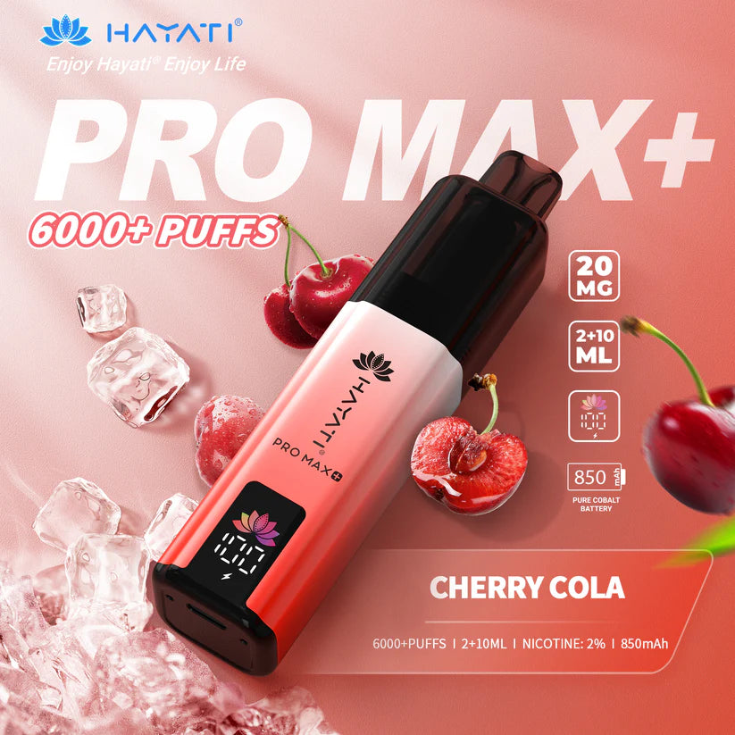 TWO Hayati PRO MaxPlus 6000 Prefilled Pod Kit