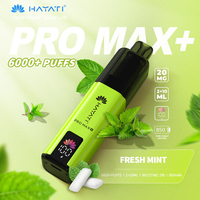 TWO Hayati PRO MaxPlus 6000 Prefilled Pod Kit