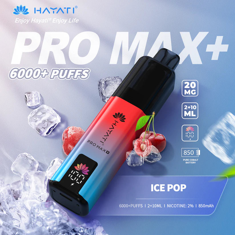 TWO Hayati PRO MaxPlus 6000 Prefilled Pod Kit