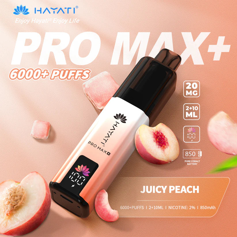 TWO Hayati PRO MaxPlus 6000 Prefilled Pod Kit
