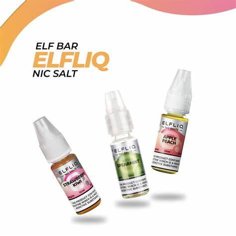 Elf Bar ElfLiq Nic Salt E-liquid Range