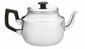 Polished Aluminium Teapot, 6 Cup / 1 Litre Capacity 5015826000603