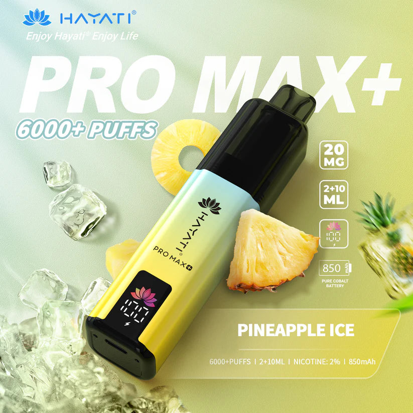 TWO Hayati PRO MaxPlus 6000 Prefilled Pod Kit