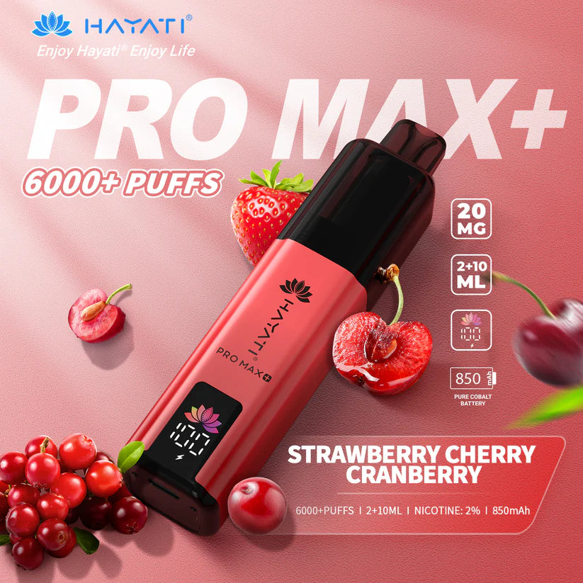 TWO Hayati PRO MaxPlus 6000 Prefilled Pod Kit
