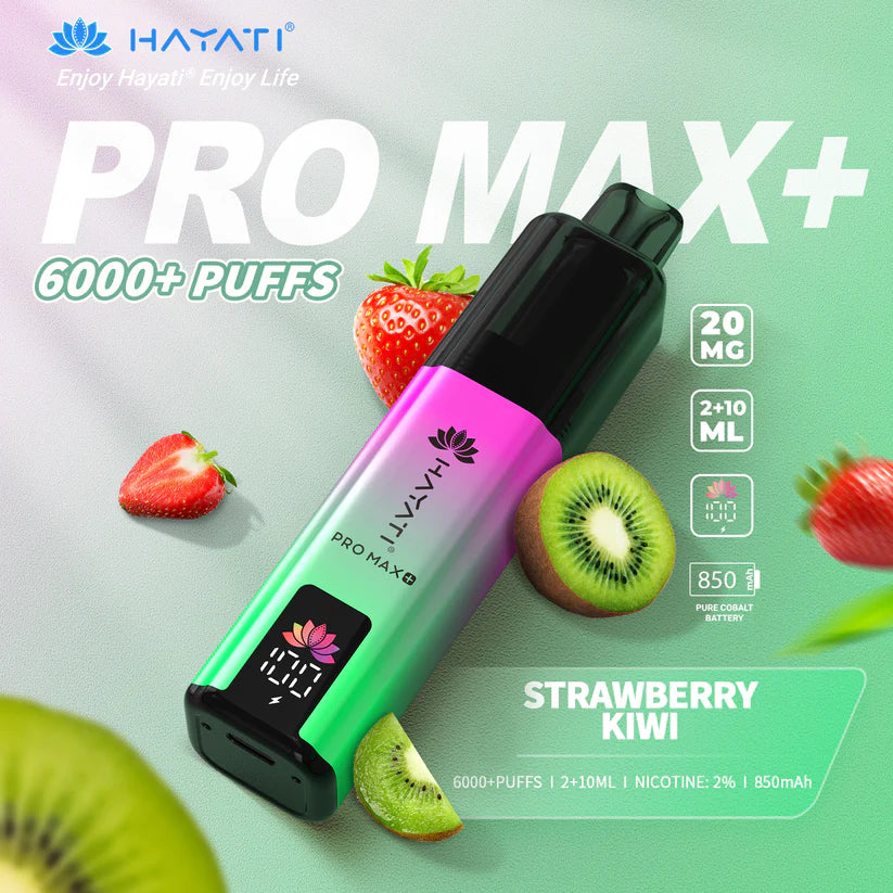 TWO Hayati PRO MaxPlus 6000 Prefilled Pod Kit