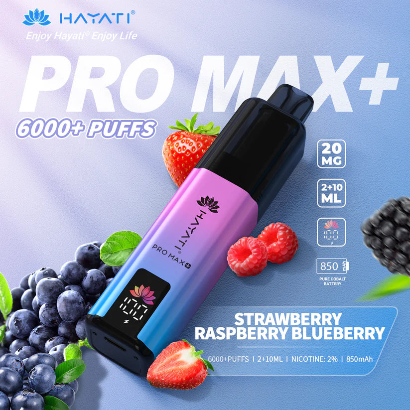 TWO Hayati PRO MaxPlus 6000 Prefilled Pod Kit