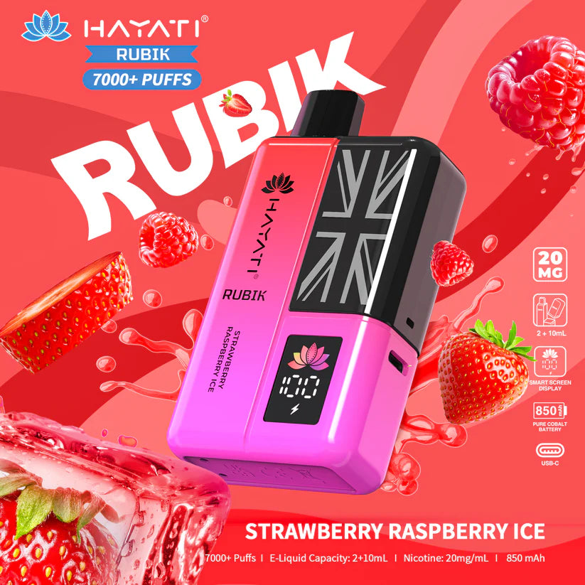 Buy 2 HAYATI RUBIK 7000 Puffs Prefilled Pod Kit