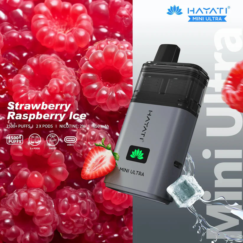 TWO Hayati Mini Ultra 1500 Prefilled Pod Kit