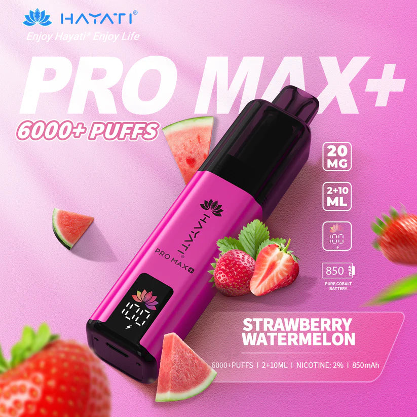 TWO Hayati PRO MaxPlus 6000 Prefilled Pod Kit