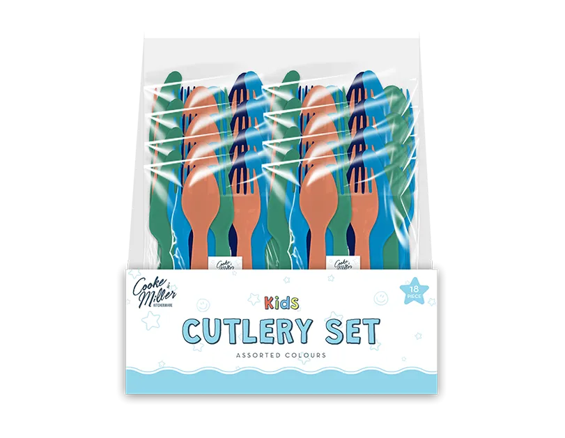 Cutlery Set 18 Pack CDU (5056283884337)