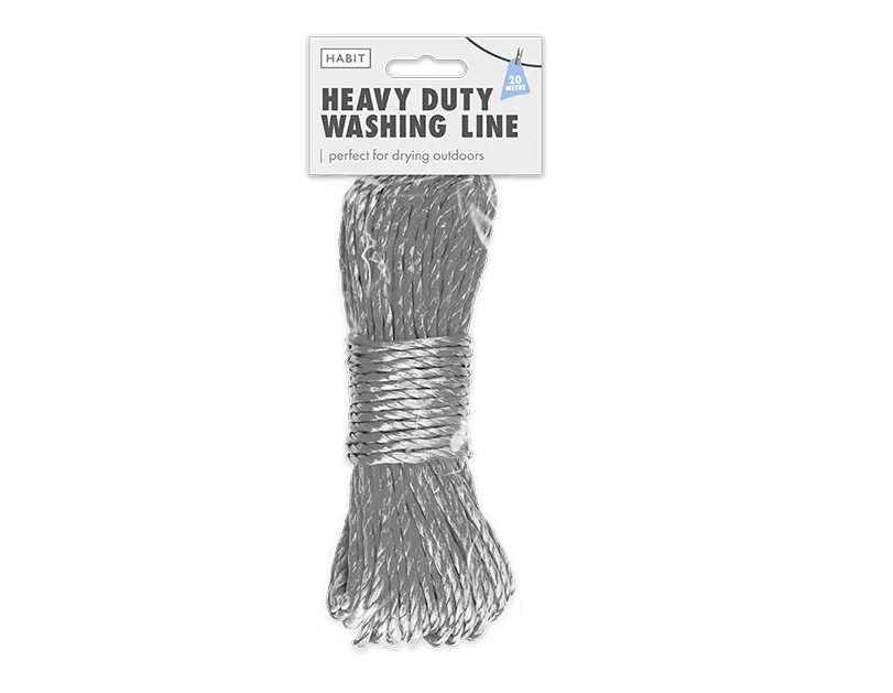 Heavy Duty Washing Line 20m (5056170380539)