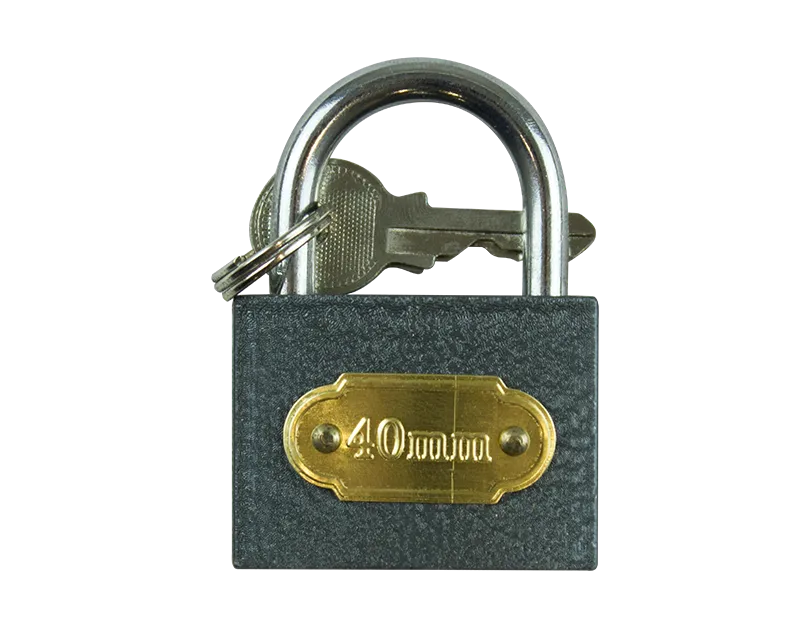 Cast Iron Padlock 40mm (5056170305297)