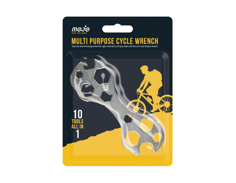 Multi-purpose Cycle Wrench Spanner (5056170336079)