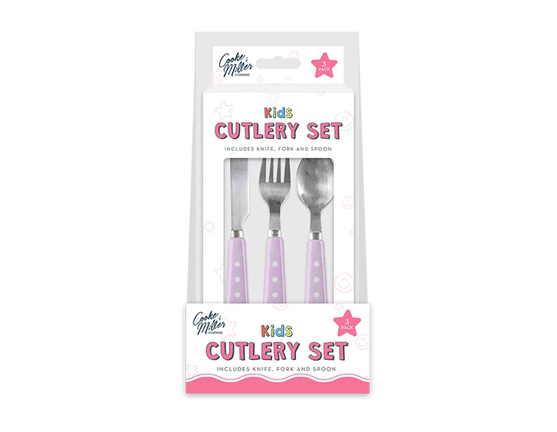 Fairy 3 Piece Cutlery Set CDU (5056283884535)