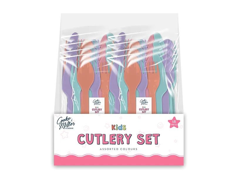 Cutlery Set 18 Pack CDU (5056283884252)