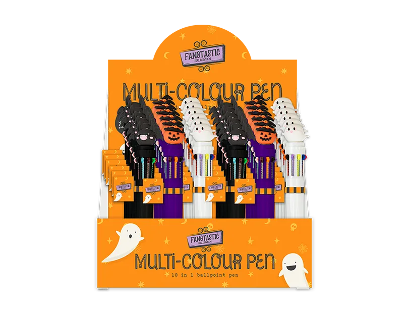 Halloween Multi-Colour Pen CDU (5063435120243)