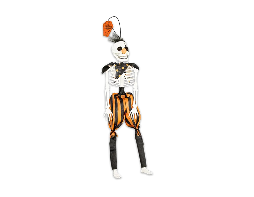 Hanging Clown Skeleton 40cm (5063436120334)