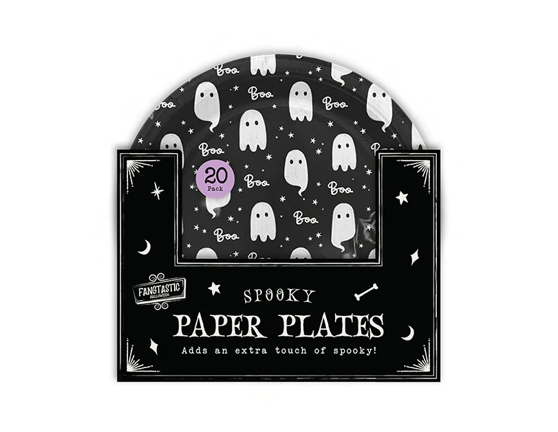 Plastic Free Paper Plates 20 pack CDU (5063436120754)