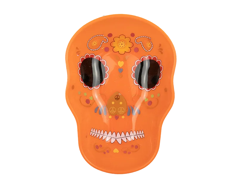 Halloween Sugar Skull Plate (5056170338158)