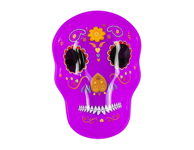 Halloween Sugar Skull Plate (5056170338158)