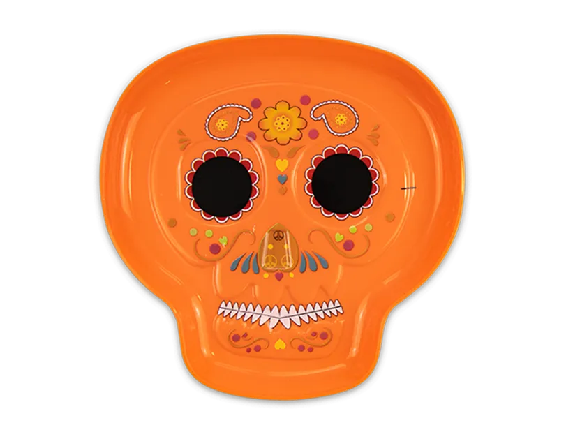Halloween Sugar Skull Tray (5056170338165)
