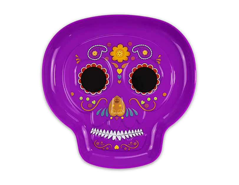 Halloween Sugar Skull Tray (5056170338165)