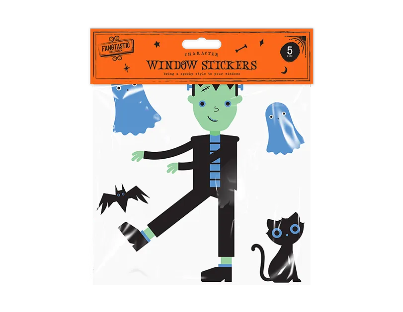 Halloween Character Window Stickers 19cm (5056170354189)
