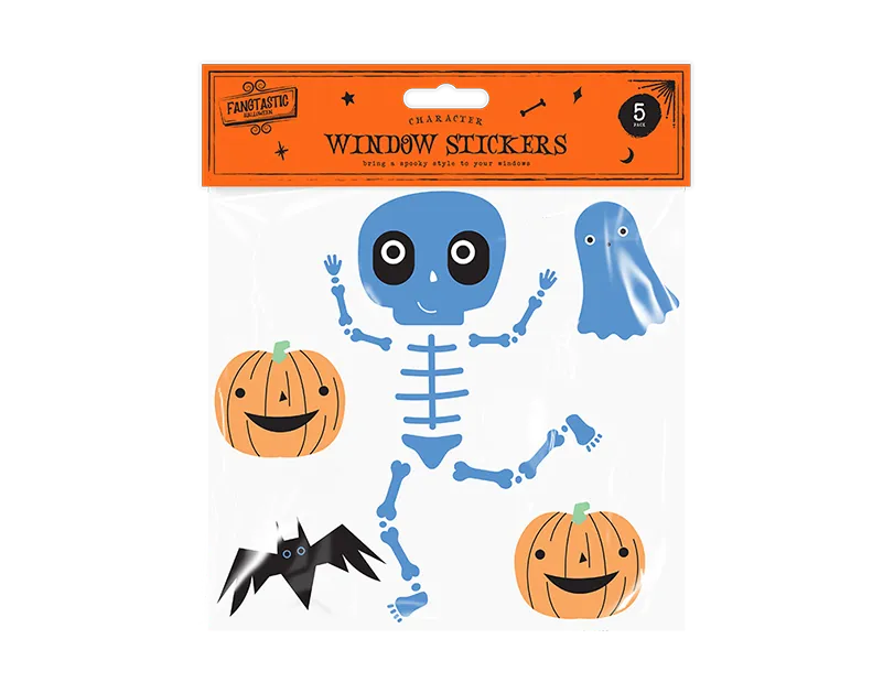 Halloween Character Window Stickers 19cm (5056170354189)